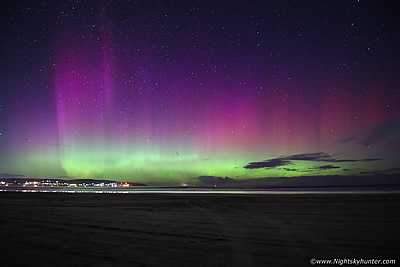 Benone Beach G2 Geomagnetic Storm - March 3rd 2024